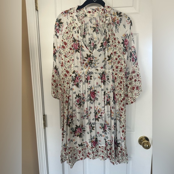 Umgee Dresses & Skirts - Umgee Multicolor Flowy Floral Dress Size XL